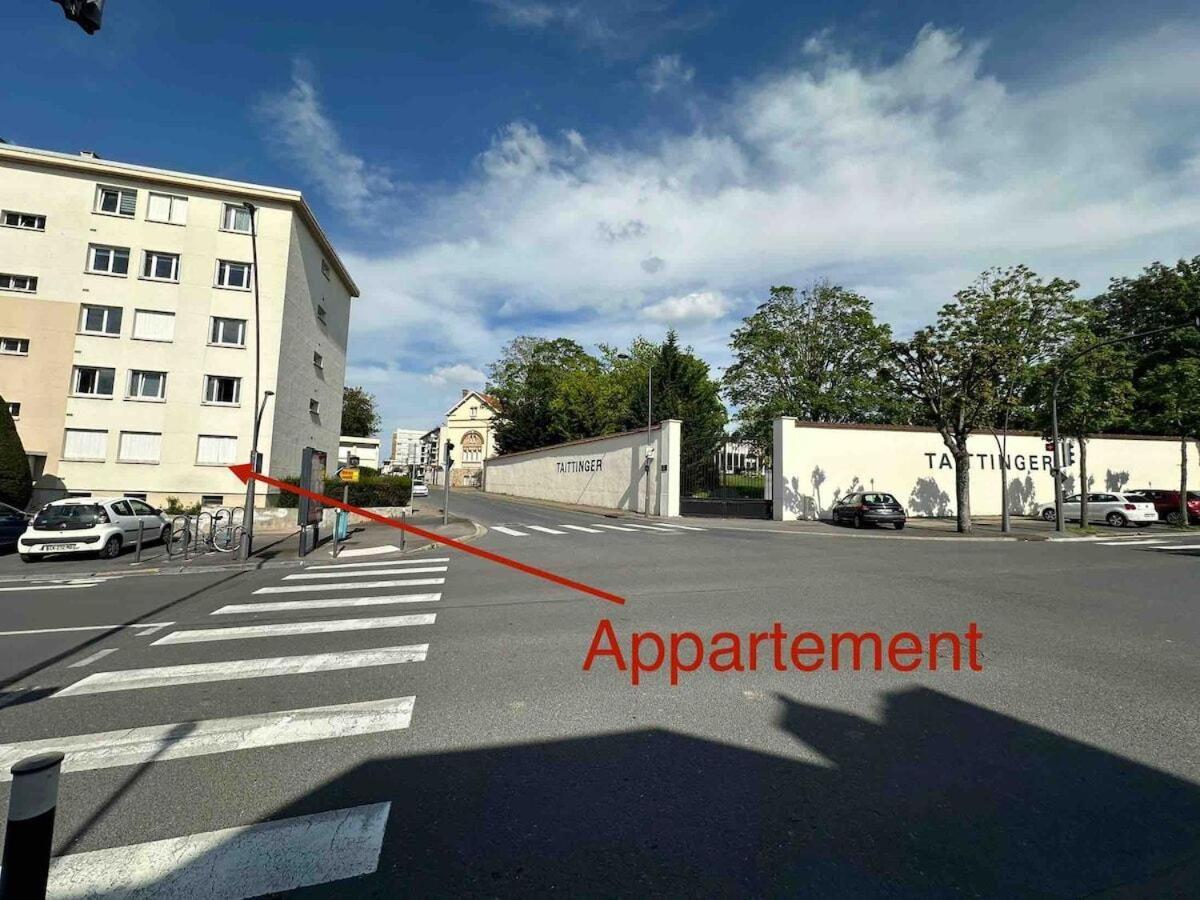 Apartament Au Coeur Du Quartier Taittinger Reims Zewnętrze zdjęcie